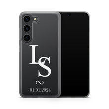 Lade das Bild in den Galerie-Viewer, handyhuelle personalisiert, handyhuelle samsung mit initialen