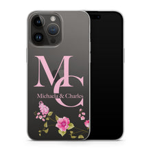 Lade das Bild in den Galerie-Viewer, handyhuelle mit initialen, iphone blumenhuelle