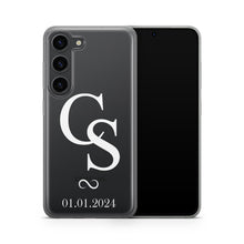 Lade das Bild in den Galerie-Viewer, samsung huelle, personalisierte handyhuelle, handyhulle mit initialen