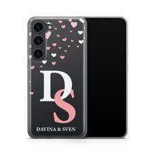 Lade das Bild in den Galerie-Viewer, samsung handyhulle, handyhulle mit initialen, handyhulle mit name