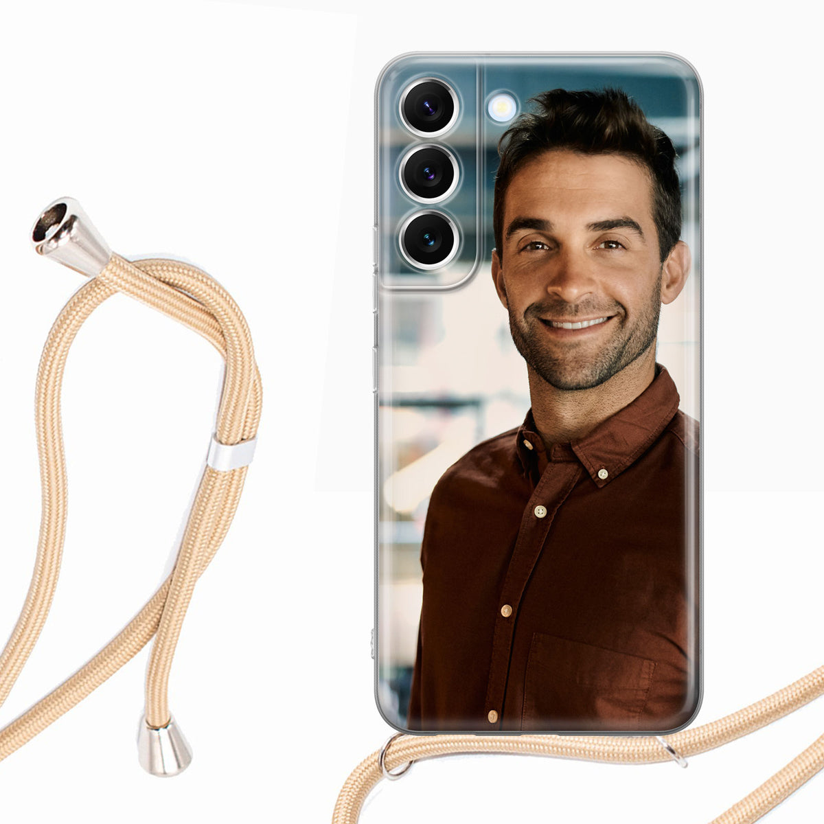 Samsung S22 Plus Handyhülle mit Bändel Selbst Gestalten – LieblingsCases