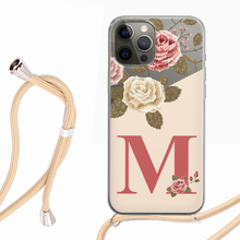 Lade das Bild in den Galerie-Viewer, personalisierte handyhülle mit initiale, handyhülle mit bändel personalisiert