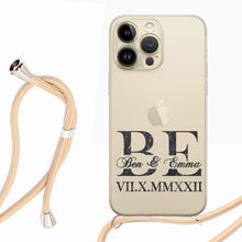 Lade das Bild in den Galerie-Viewer, personalisierte handyhülle mit bändel, handyhülle mit name