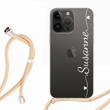 Lade das Bild in den Galerie-Viewer, handyhülle mit name, handyhülle personalisiert mit bändel