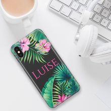 Lade das Bild in den Galerie-Viewer, Personalisierte Handyhülle mit Name für iPhone | Tropical Summer