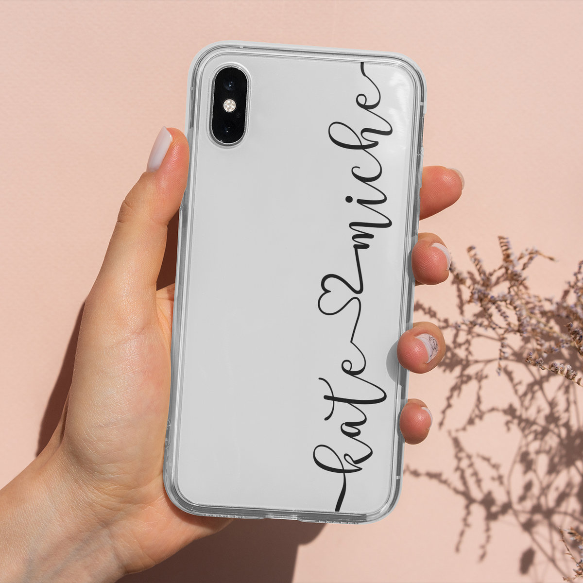 Personalisierte Partnerhülle für iPhone / Handyhülle mit Namen –  LieblingsCases