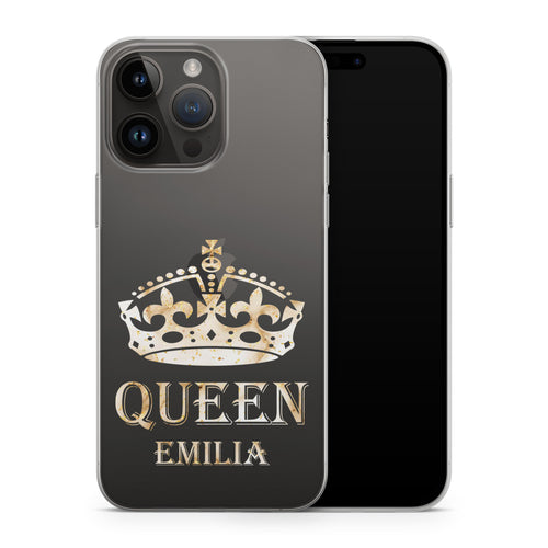 personalisierte iphone handyhuelle, king und queen huelle iphone