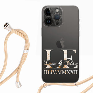 Handyhülle LEON für Apple iPhone 15 Pro | maßgefertigte Filztasche |  Handycover