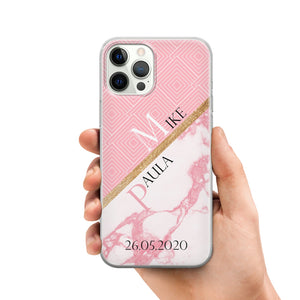 handyhuelle rosa marmor selbst gestalten Xiaomi